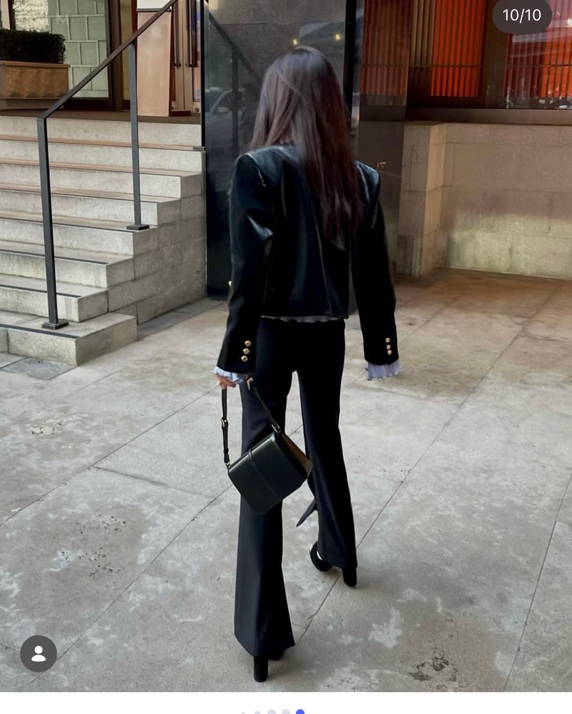 Mud Round Jacket Black 상품이미지5