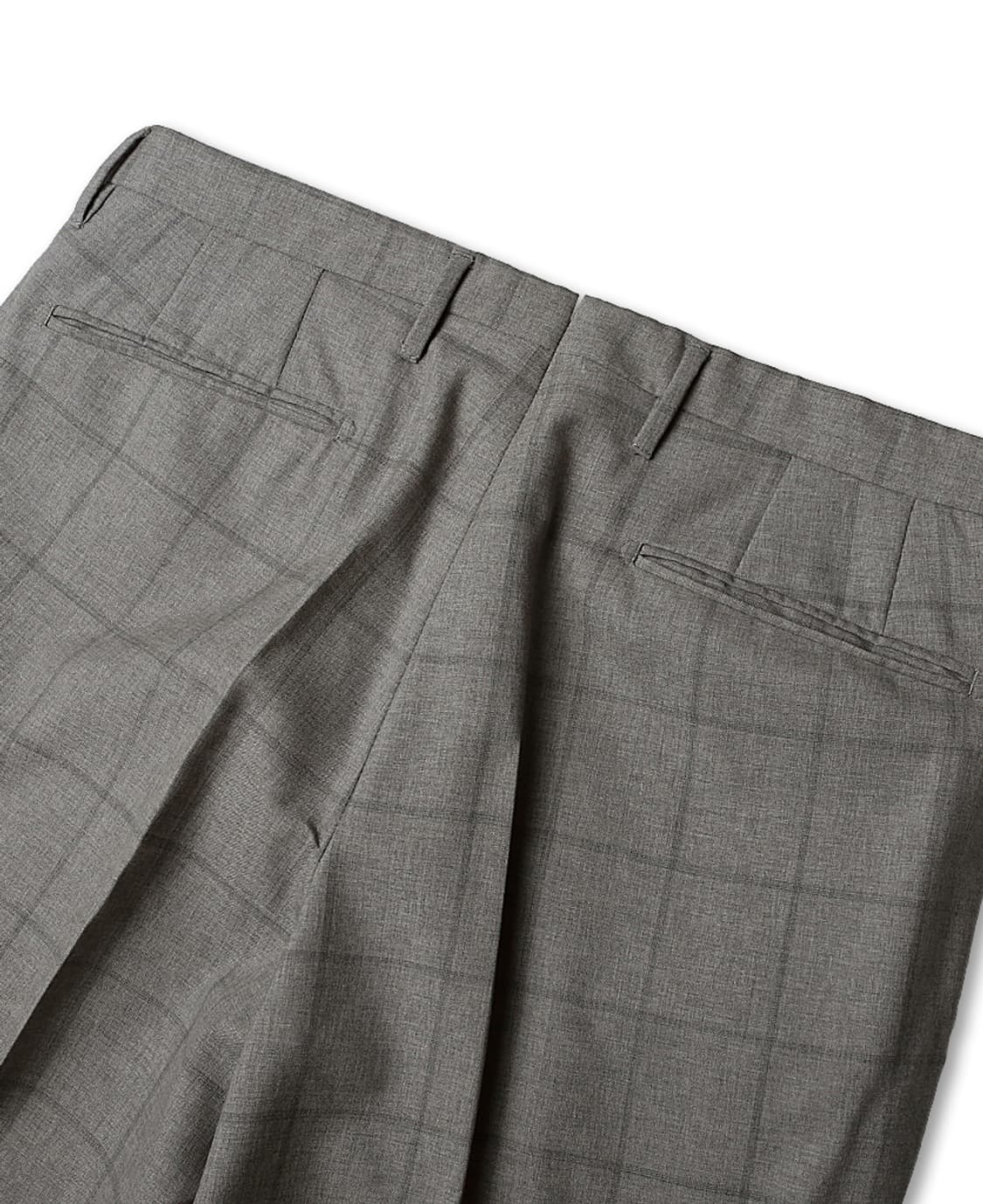 소버린 하우스 [Sovereign House] 라이트 그레이 울 체크수트 상품이미지8