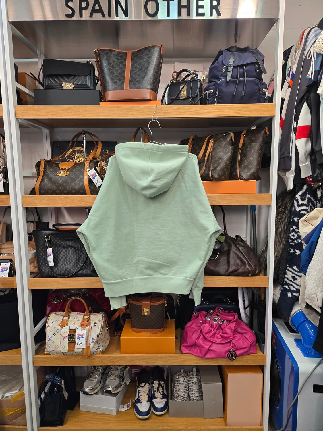 ​아미(AMI) 빅하트 로고 루즈핏 후드티 상품이미지2