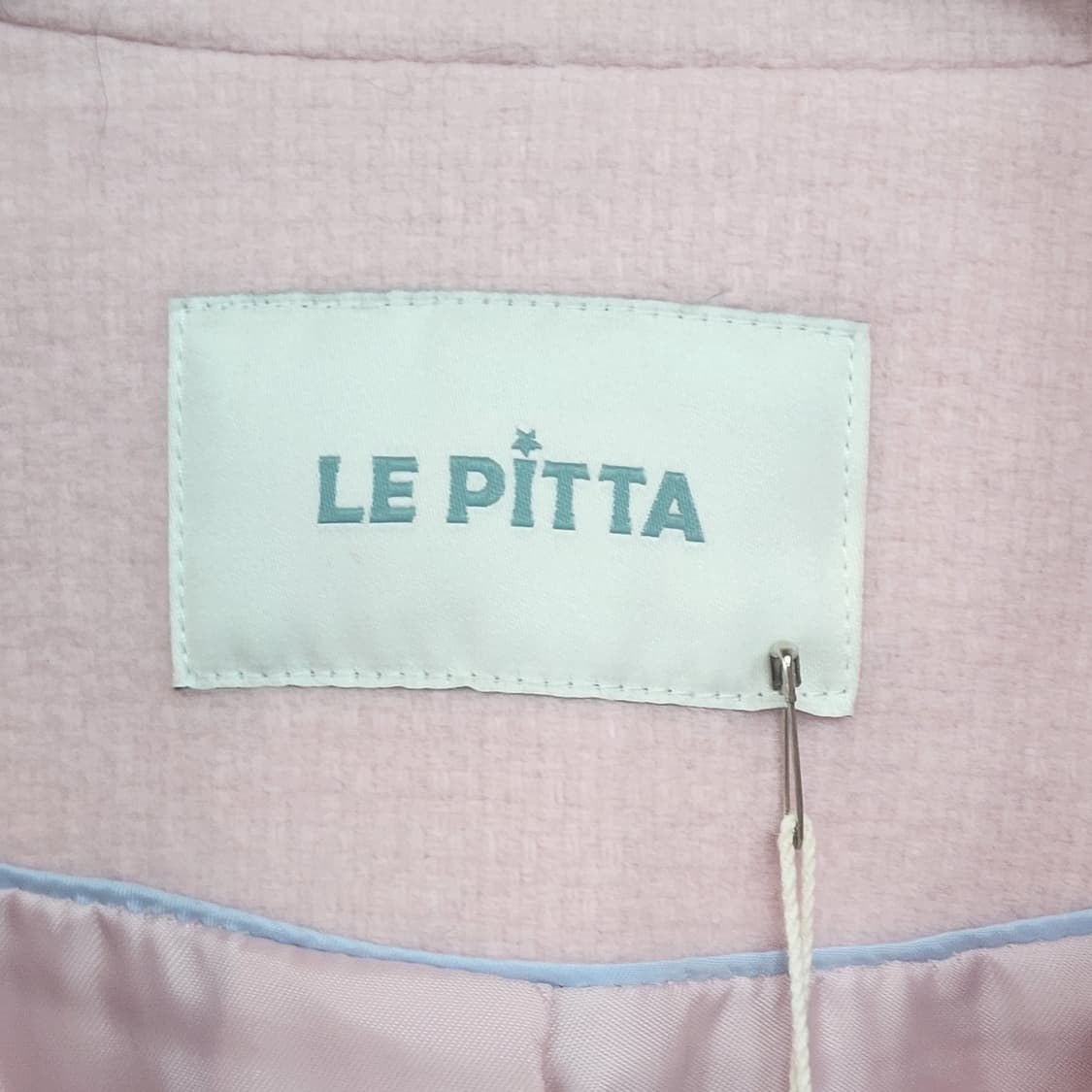 르피타 핑크색 오버핏 코트 상품이미지3