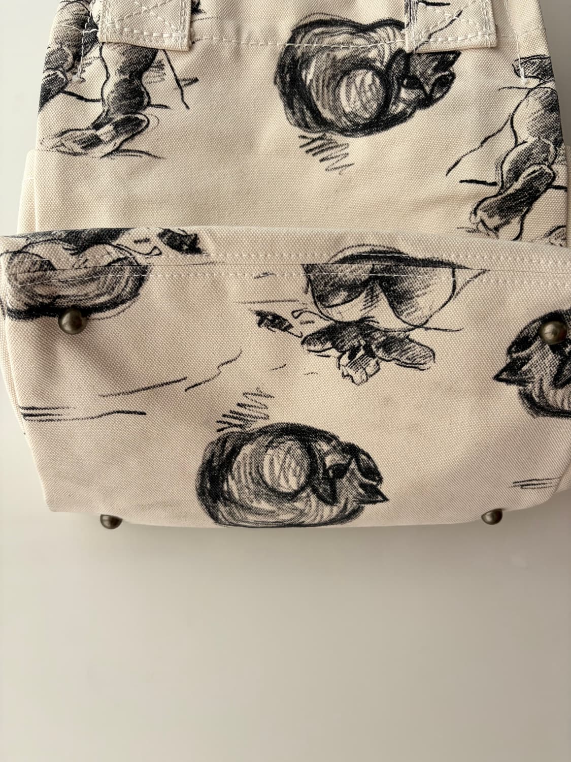 Kapital 캐피탈 캔버스 스탠다드 토트백 상품이미지6