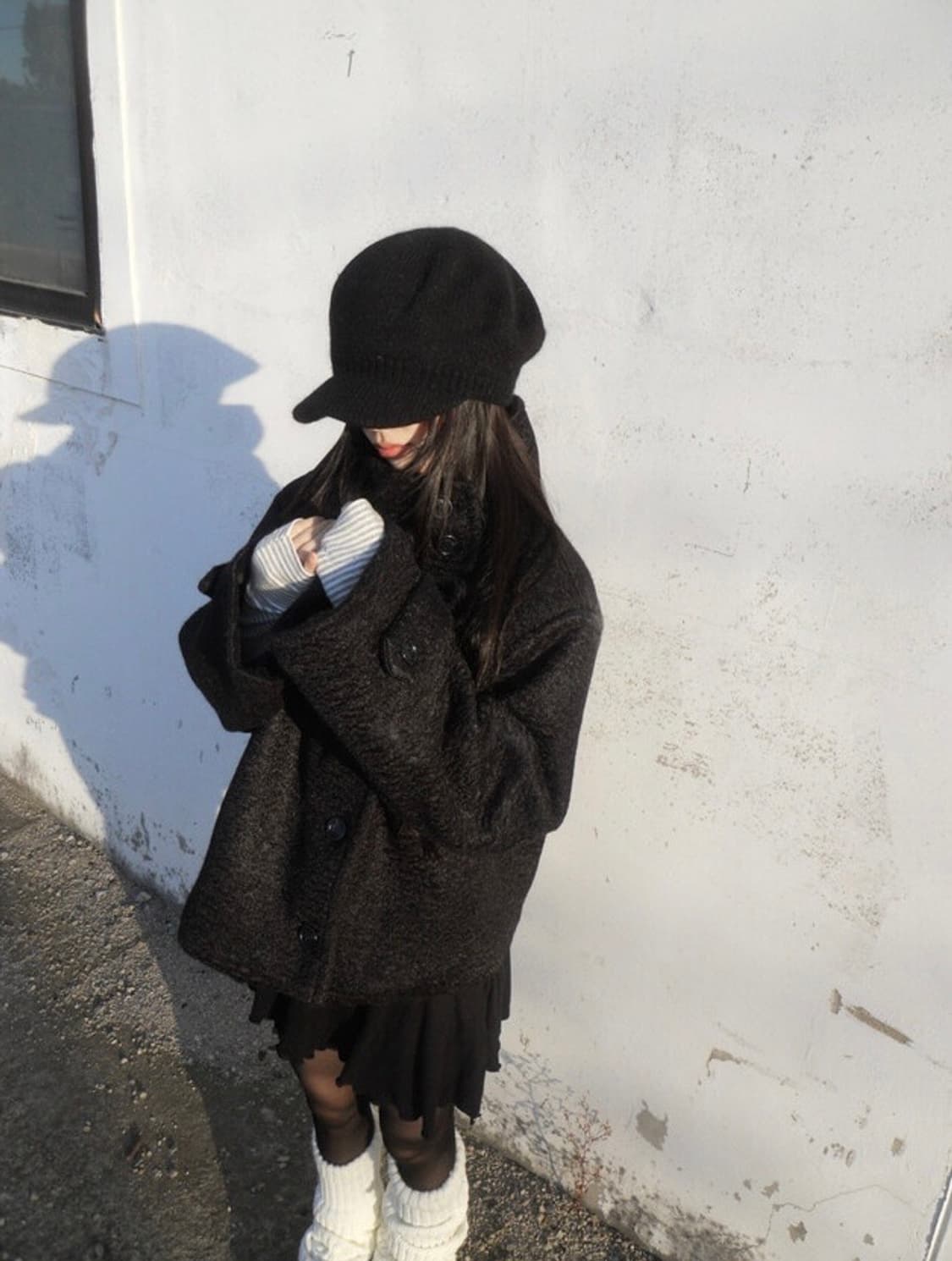 젤레나 나인 숏 코트 알파카 상품이미지4