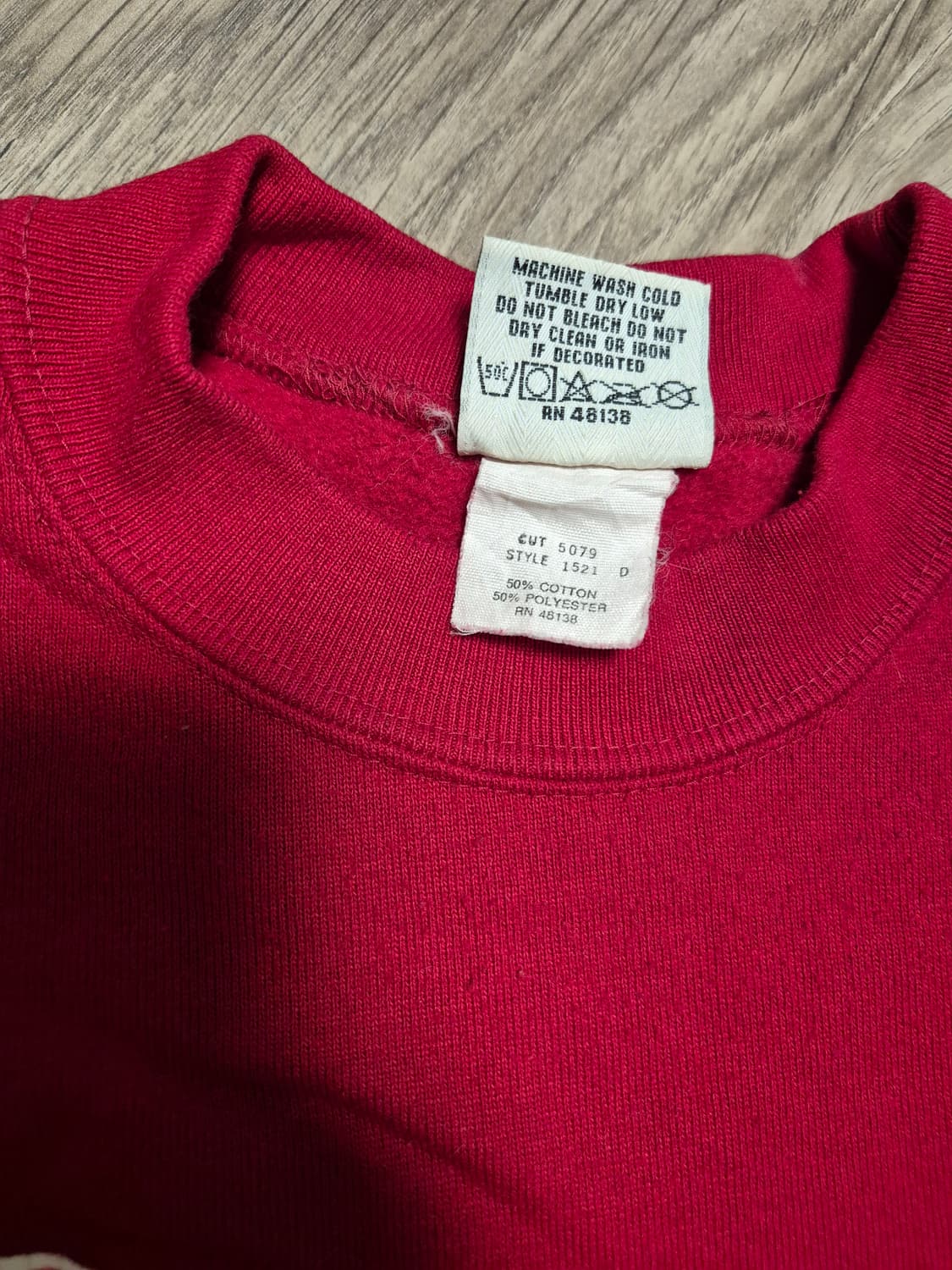 90s 넉멧 빈티지 알바마 맨투맨 상품이미지3