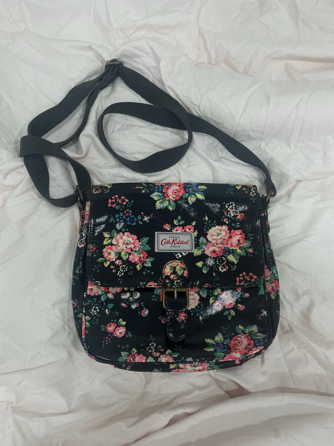 모리걸 러블리 캐스키드슨 꽃무늬 크로스백 상품이미지1