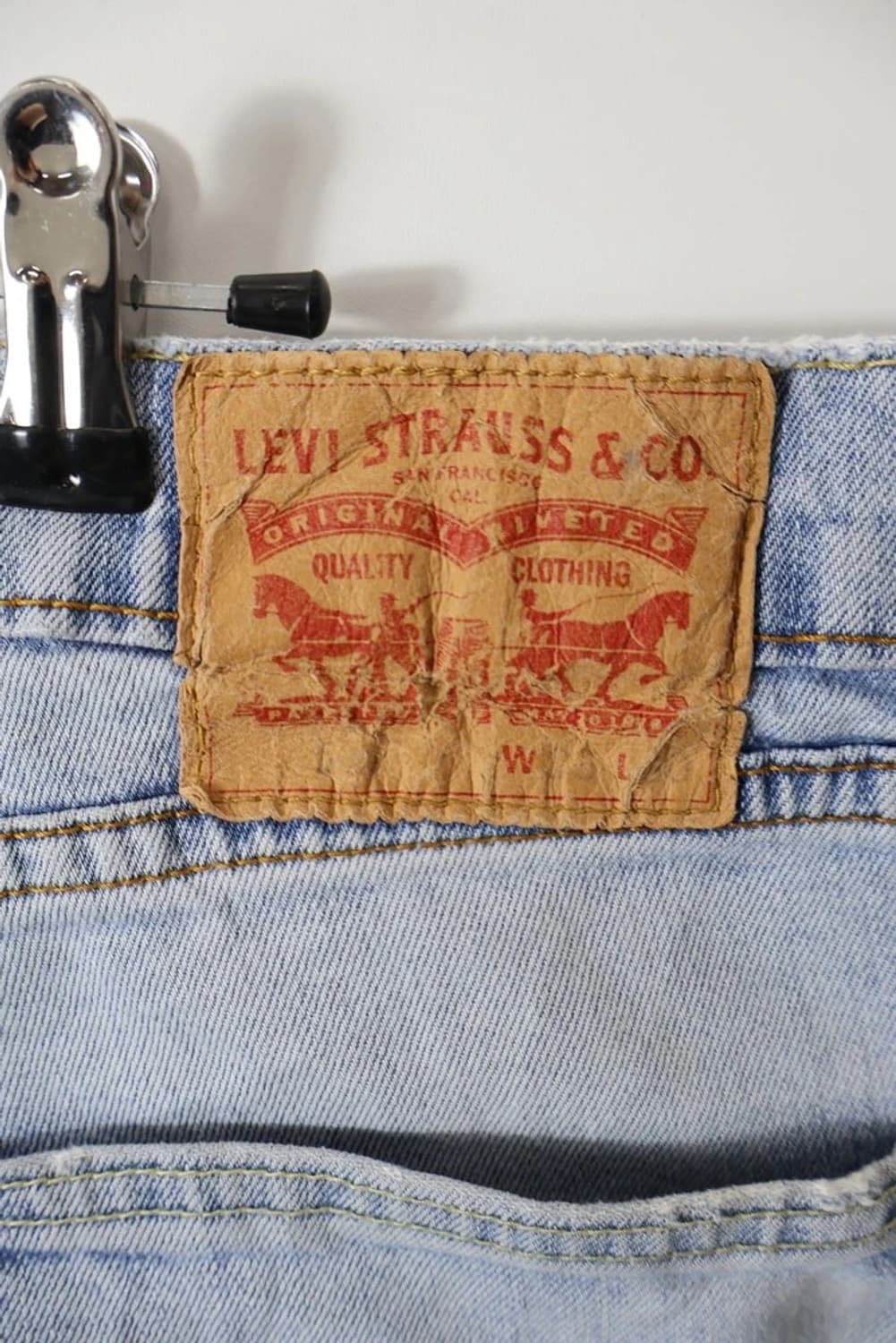 Levi's 505 Light Wash Denim Pants 상품이미지8