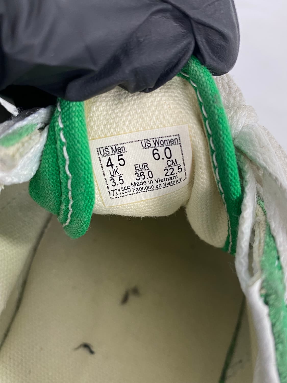 반스 검솔 스타일 36 그린 225 상품이미지7