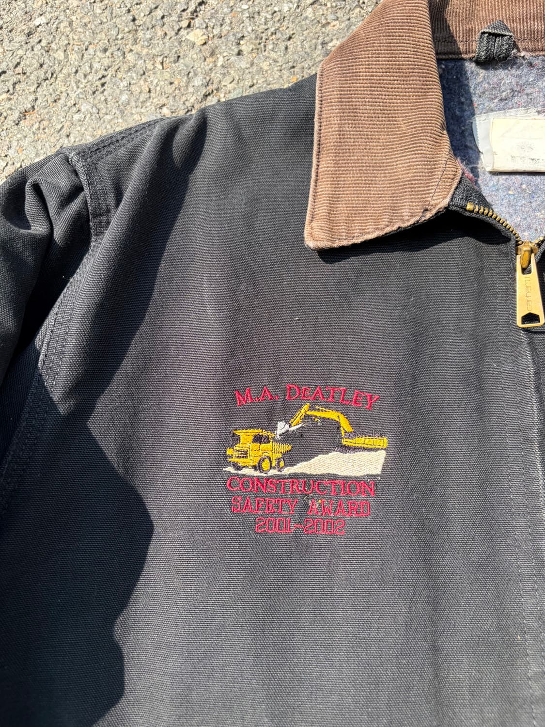 90s 칼하트 빈티지 샌드스톤 디트로이트 자켓 상품이미지4