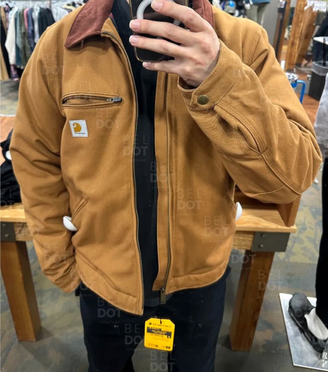 칼하트 디트로이트 자켓 된장맛  (XL) 모델 번호 OJ3828-M (1 상품이미지5