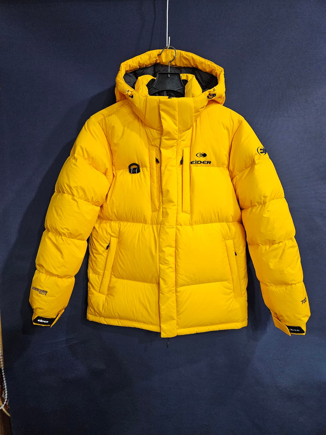 아이더 700필 디펜더 옐로우 남성 100 덕다운 패딩  상품이미지1