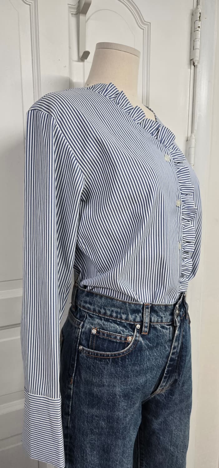 바이바이섭 프릴 블라우스 상품이미지4