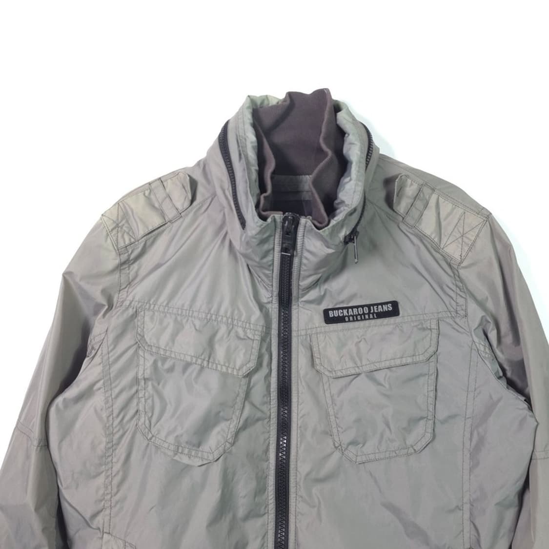 버커루 오리지널 밀리터리 무드 집업 자켓 XL 상품이미지3