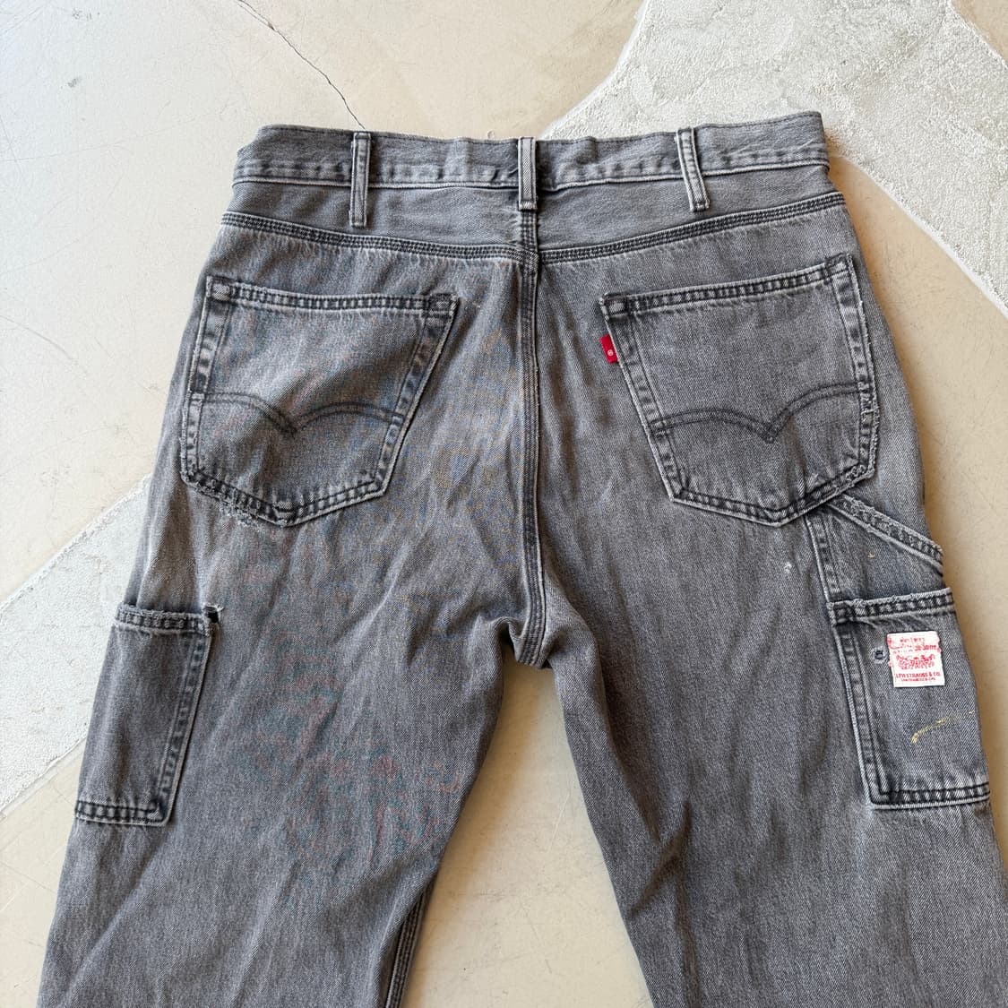 리바이스 페인팅 데님 카펜터 팬츠 상품이미지6