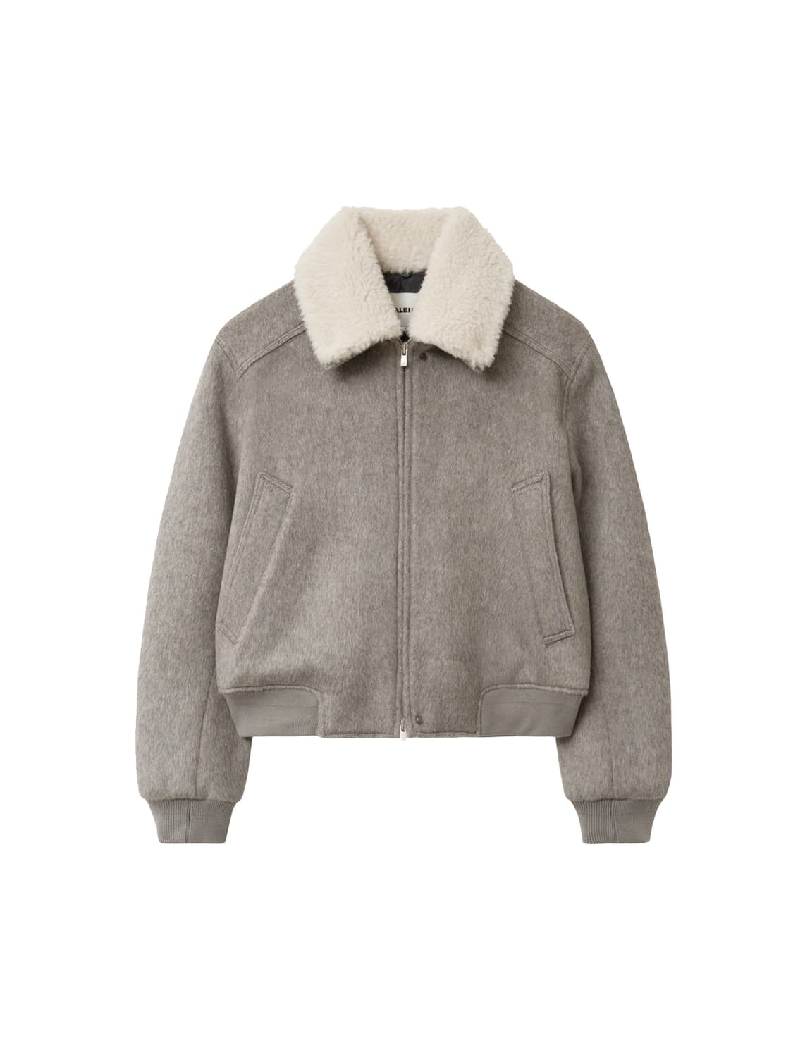 1 알렌느 알파카 시어링 블루종 자켓 새제품 판매 상품이미지1