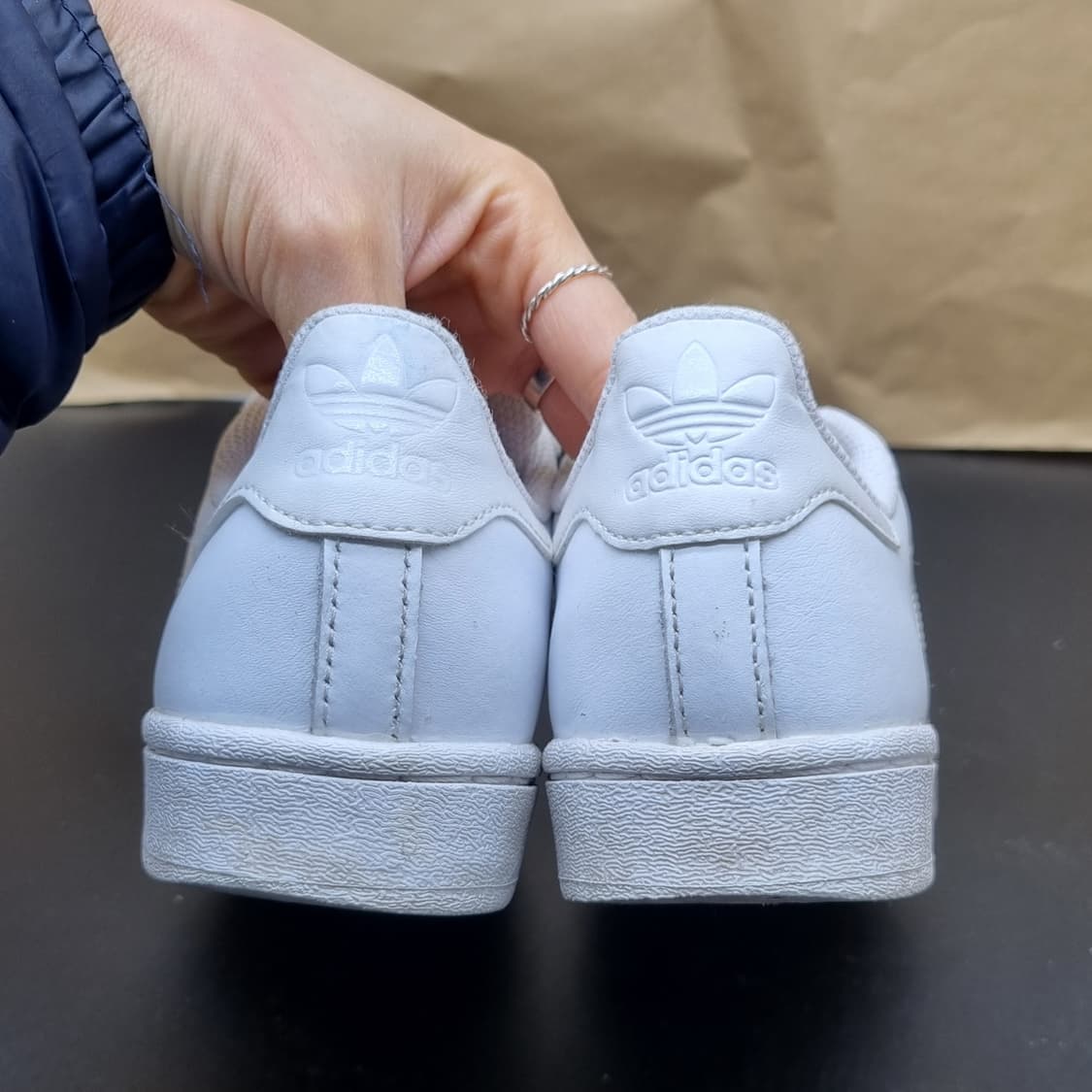 아디다스 슈퍼스타 올흰 여성스니커즈230 상품이미지4