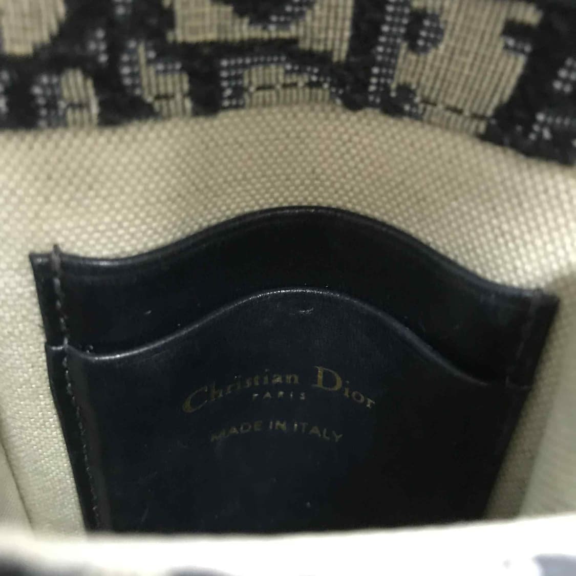 {클로젯}[풀구성 25ss]디올 오블리크 새들 폰 홀더 백 상품이미지7