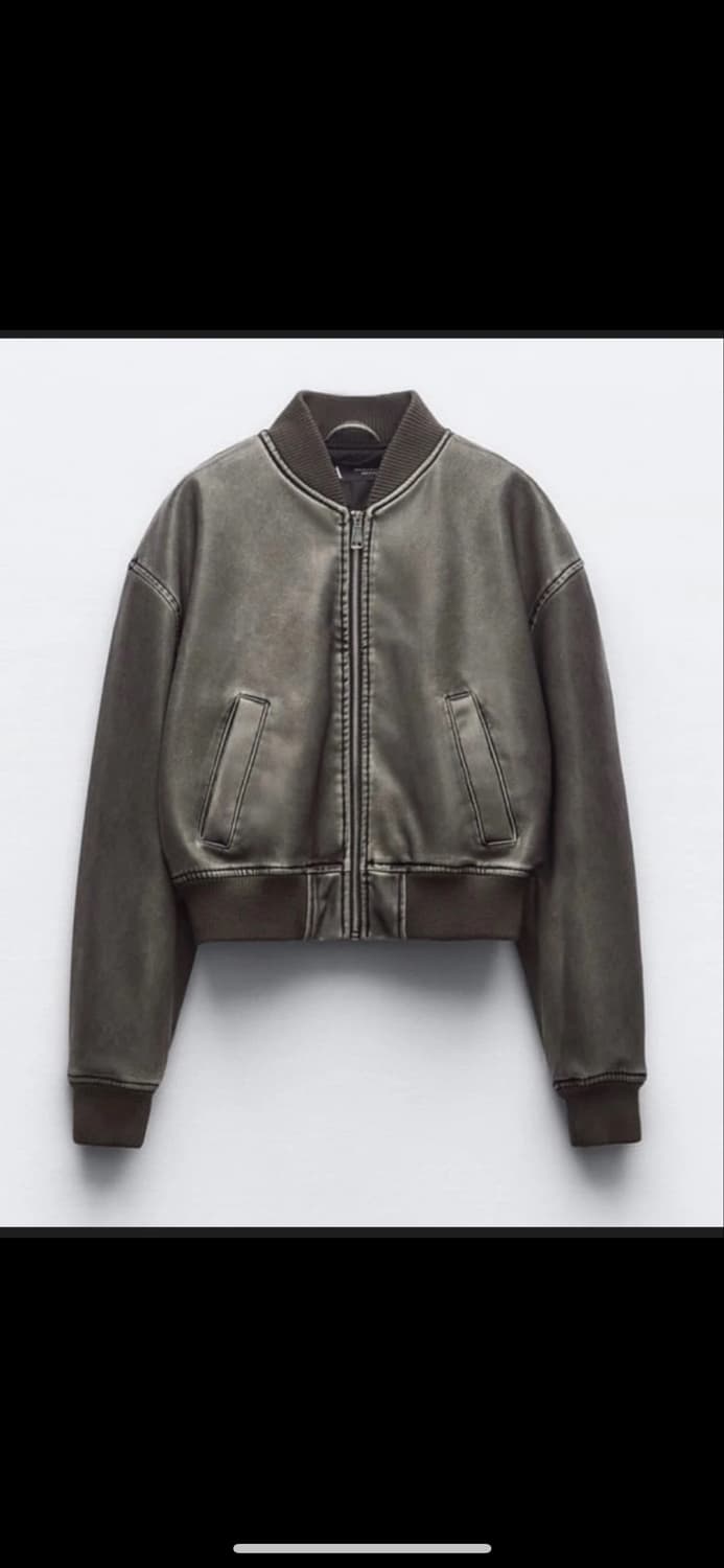 자라 봄버 자켓 상품이미지1