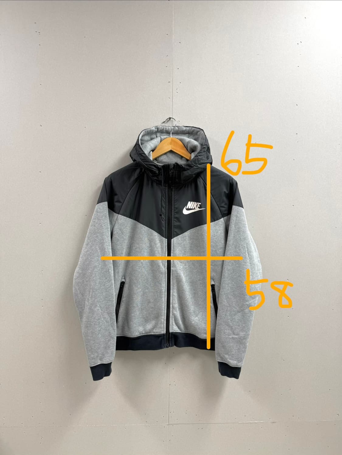 남성 95 M / 나이키 윈드러너 후드집업 상품이미지2