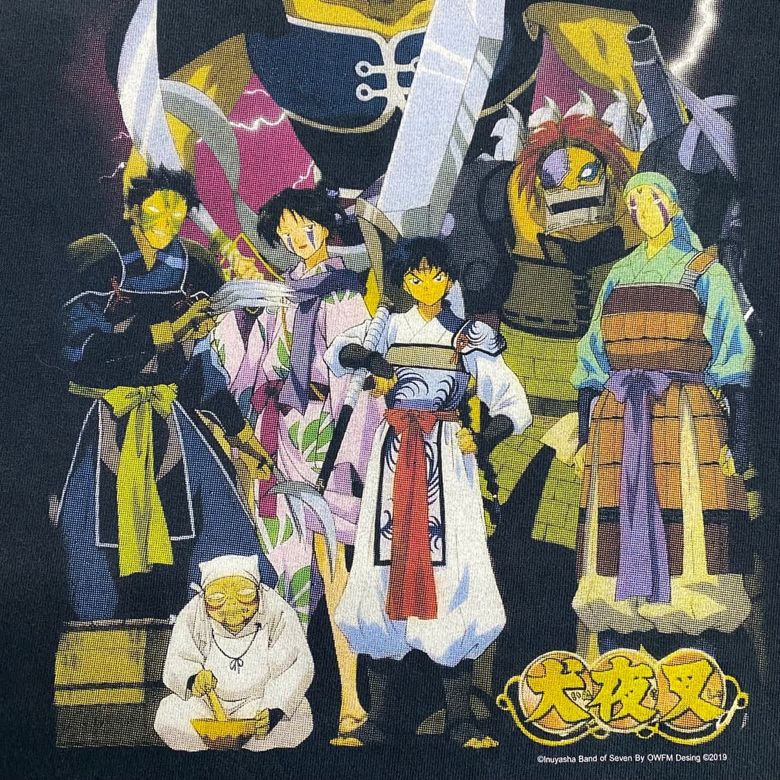 이누야샤 칠인대 부틀렉 애니메이션 티셔츠 상품이미지6