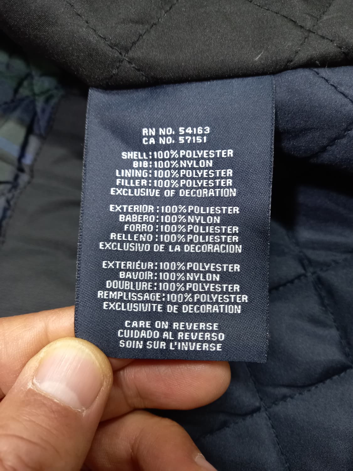 2XL110 Tommy&Hilfiger 패딩 하프코트 블랙 2XL-233 상품이미지9