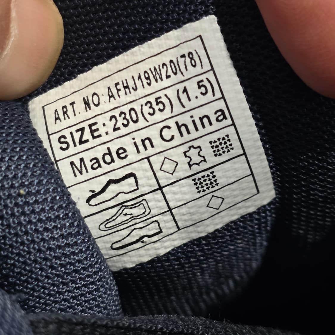 8q-16:슈펜 AFHJ19W20어글리 스니커즈 네이비레드(230) 상품이미지10