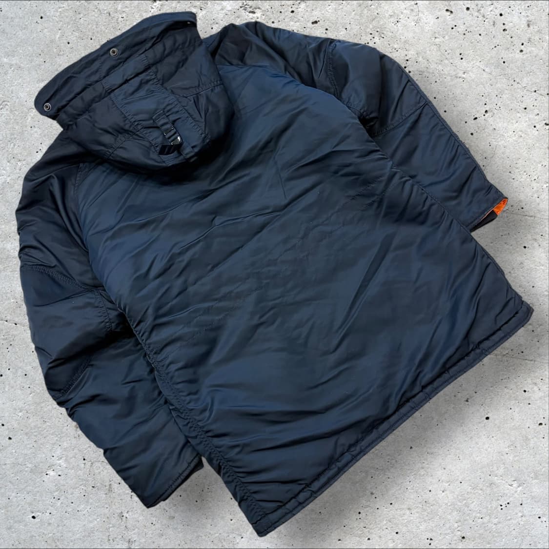 [L] 알파인더스트리 N3B 네이비 패딩 코트 B907 상품이미지2