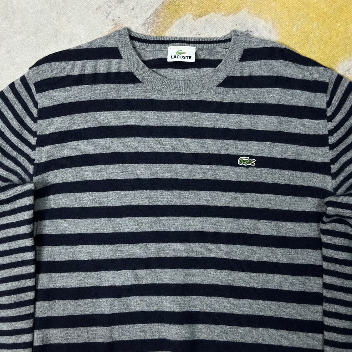 라코스테 단가라 니트 L 상품이미지2
