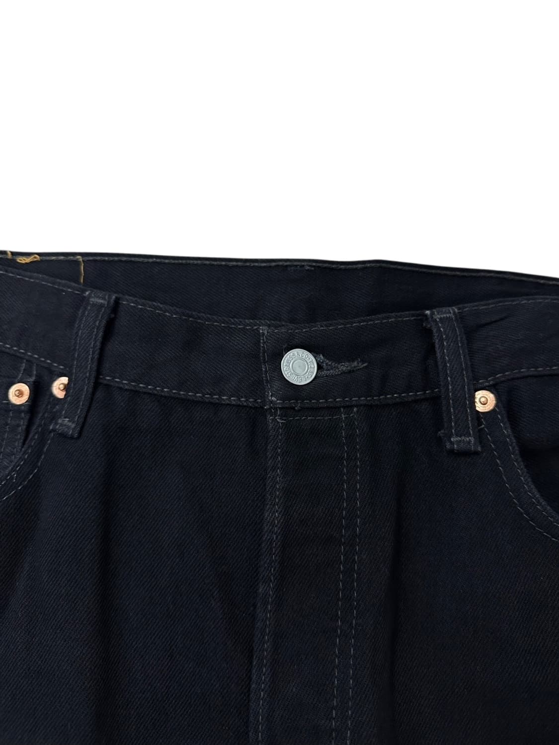 리바이스 501 블랙 데님 (34)  상품이미지3