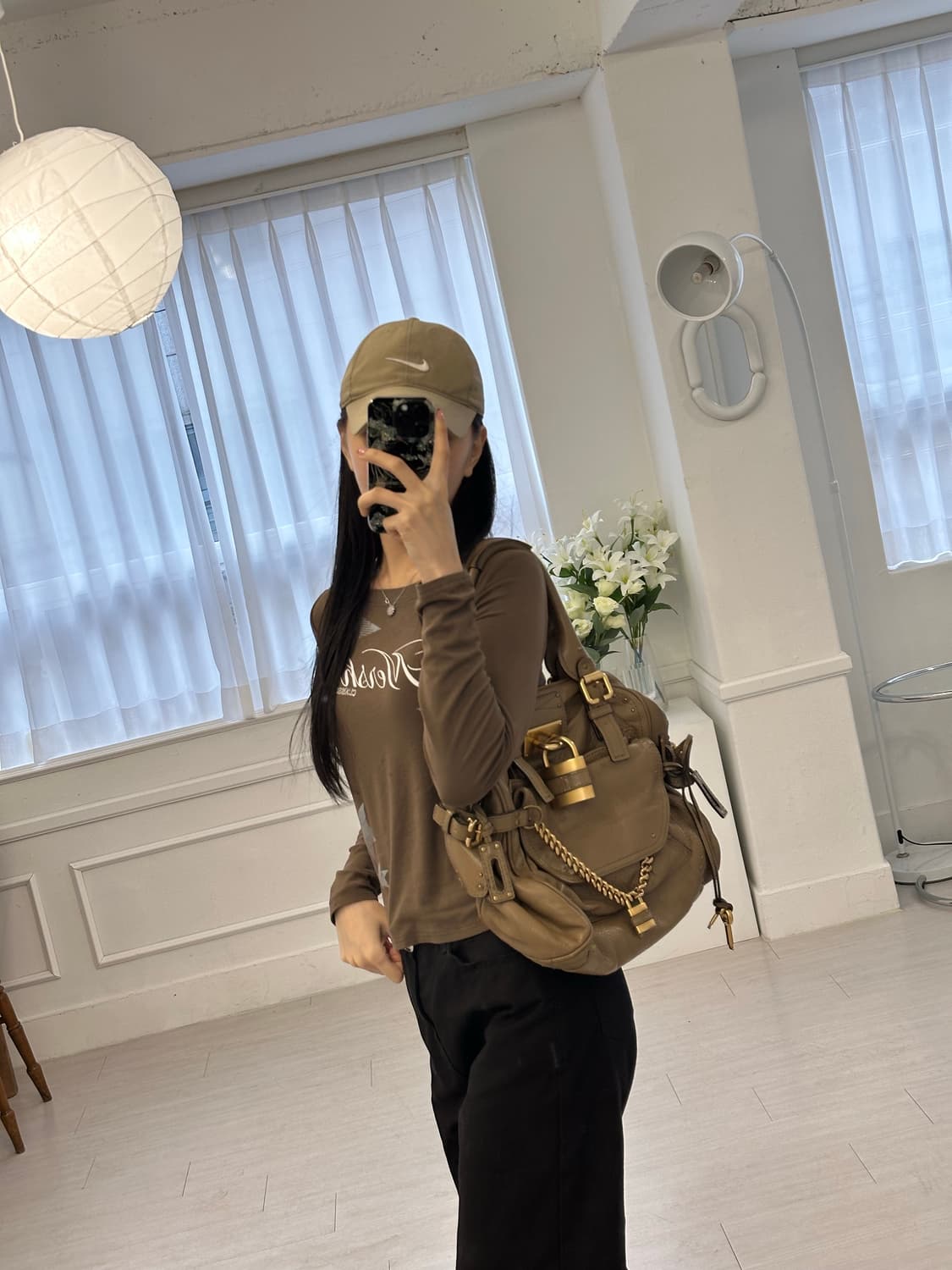 [A+ 정품] 끌로에 패딩턴백 브라운 라지 상품이미지6