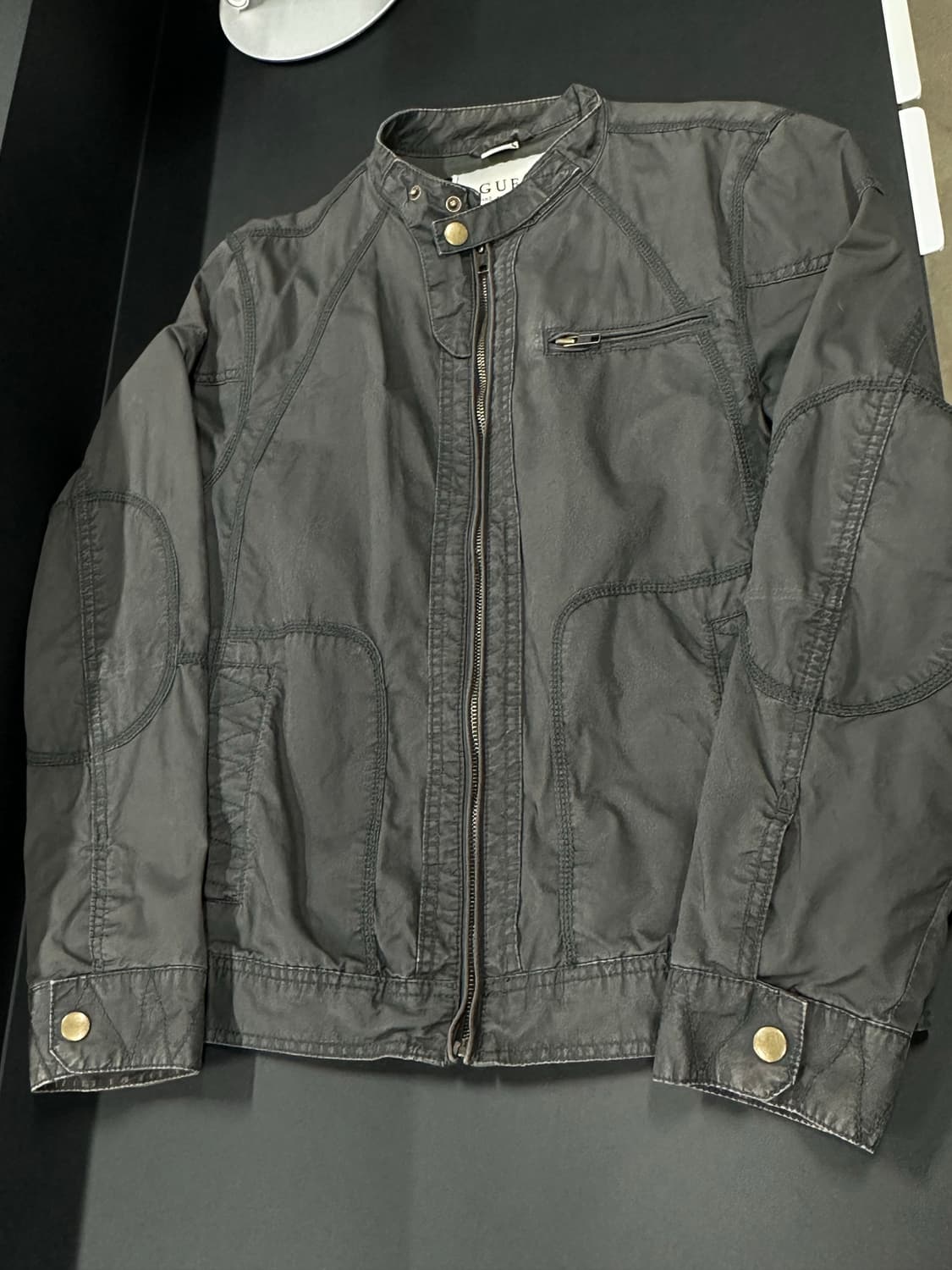 게스 그레이 바이커 자킷 상품이미지4