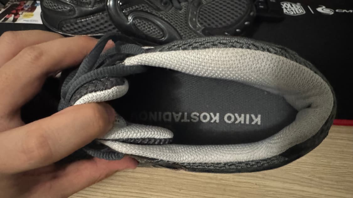 아식스 x 키코 코스타디노브 젤 소켓 인피니티 다크 그레이 상품이미지5