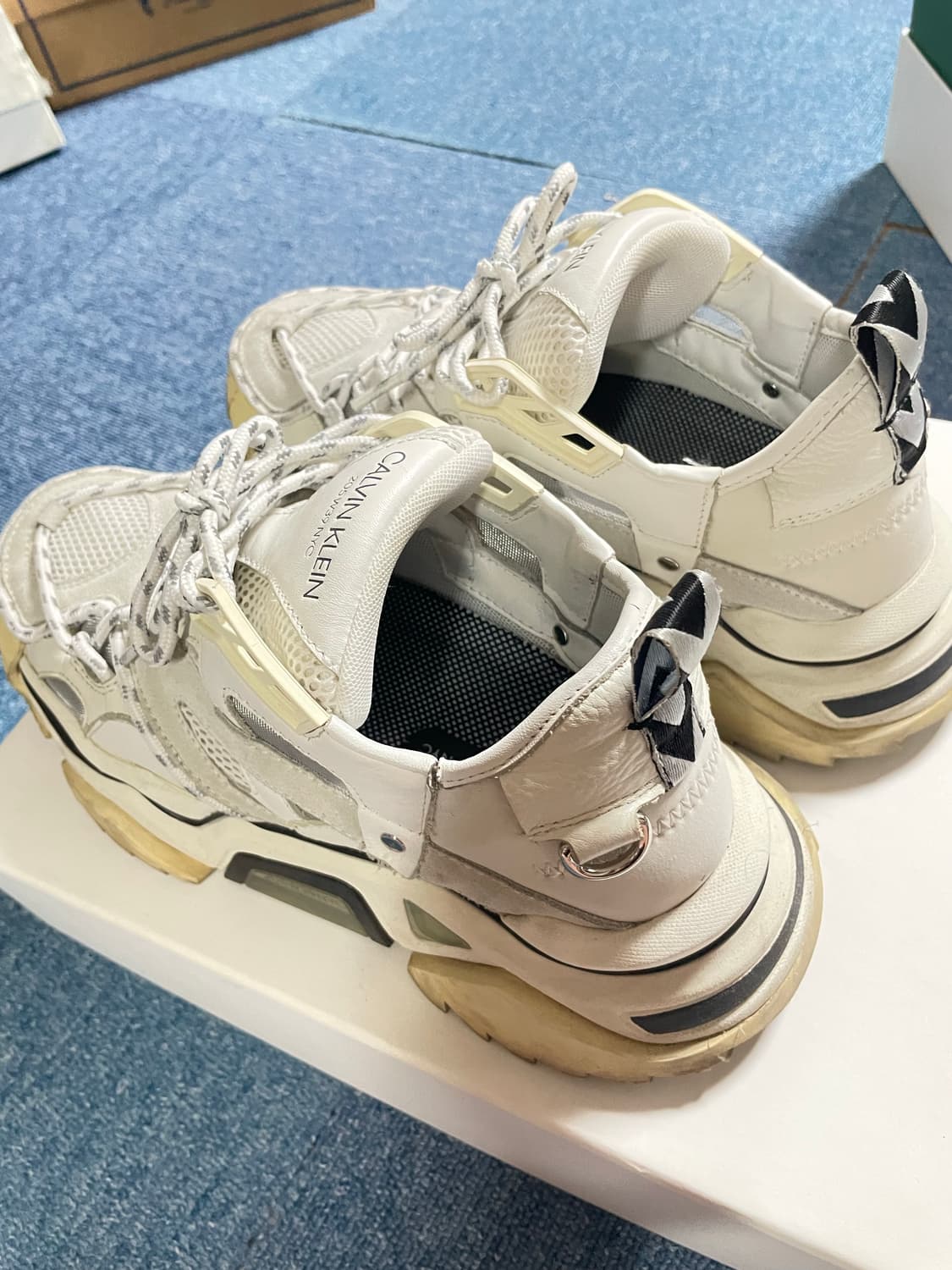 캘빈클라인 x 라프시몬스 스트라이크 205w39nyc 화이트 (41) 상품이미지3