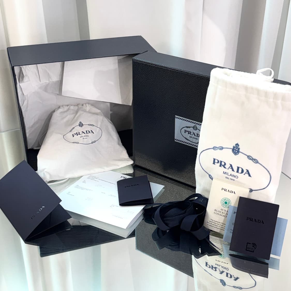 [정품] 프라다 리나일론 2005 리에디션 테수토 호보백  상품이미지2