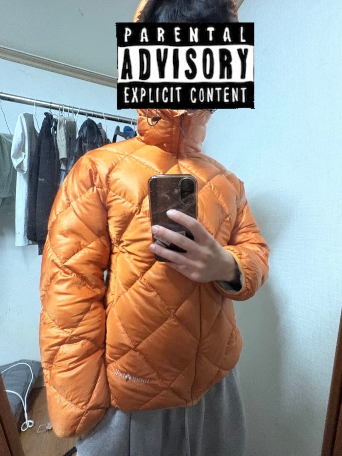 몽벨 재팬 다이아몬드 퀼팅 경량패딩 상품이미지3