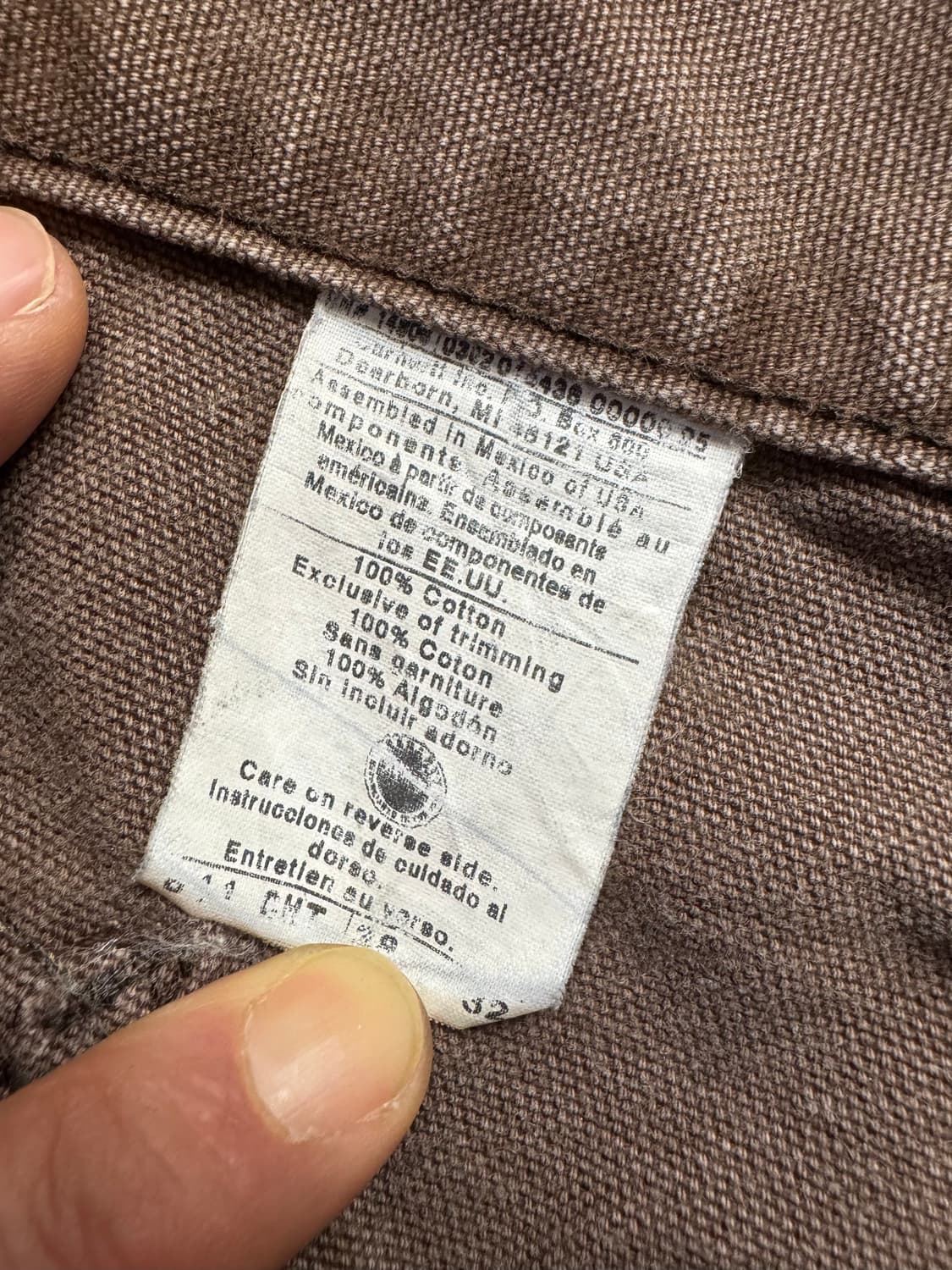 칼하트 B11 덕캔버스 카펜터 워크팬츠 상품이미지5