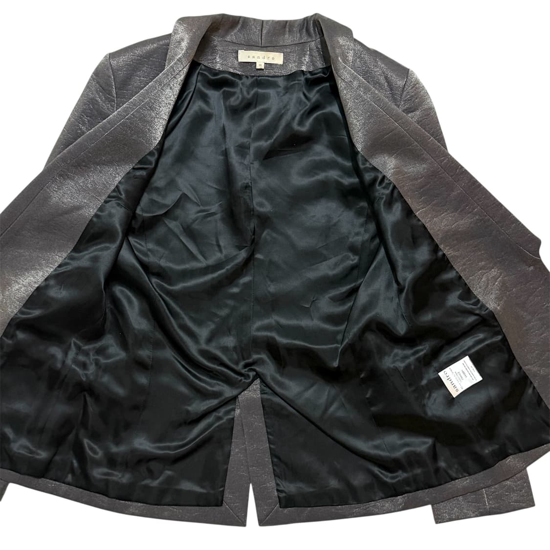 Sandro 비스코스 새틴 자켓 상품이미지4