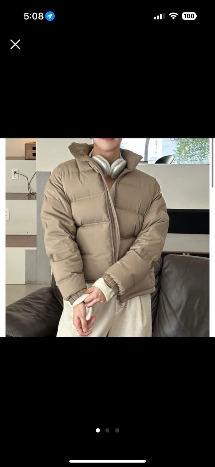 라퍼지스토어 숏패딩 다운 자켓 상품이미지1