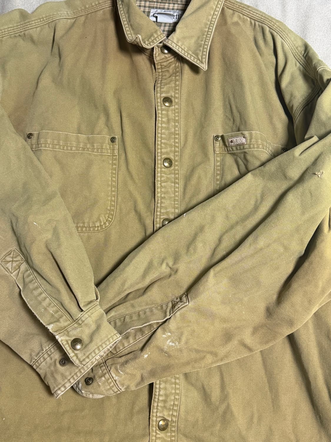 칼하트 헤비셔츠 XL 상품이미지5