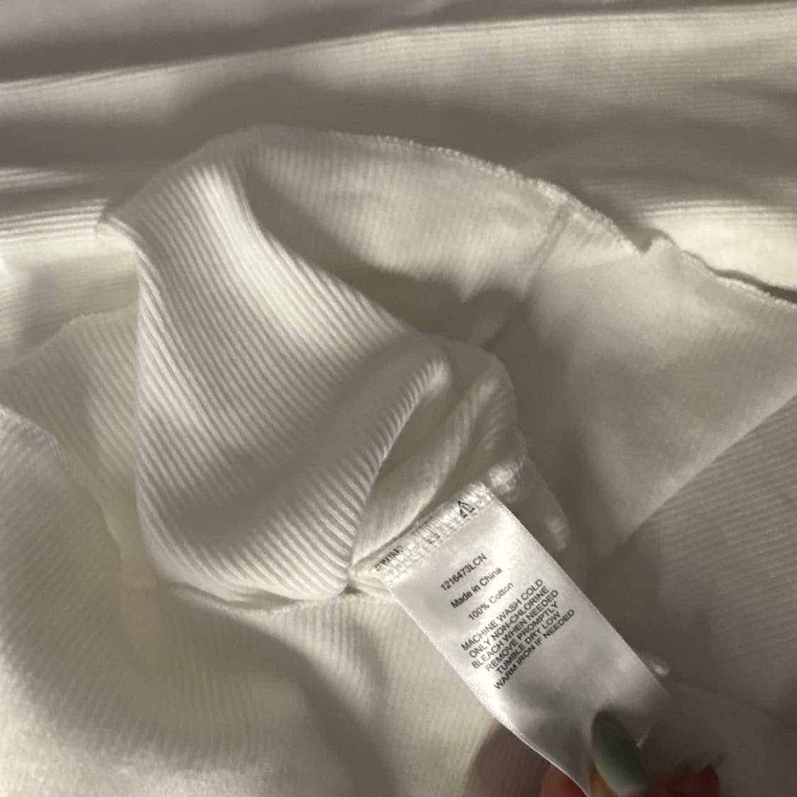 폴로 보라포니 골지 롱슬리브 상품이미지5