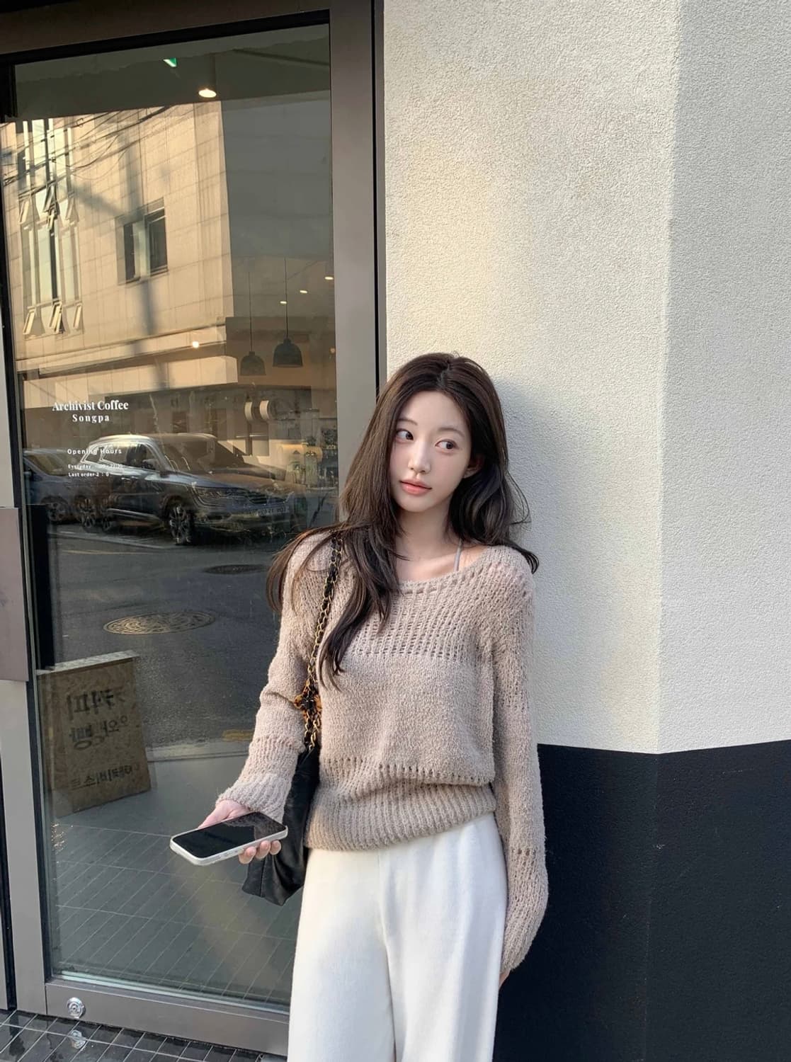 (새상품)제니오 베일라 루즈 니트 상품이미지7