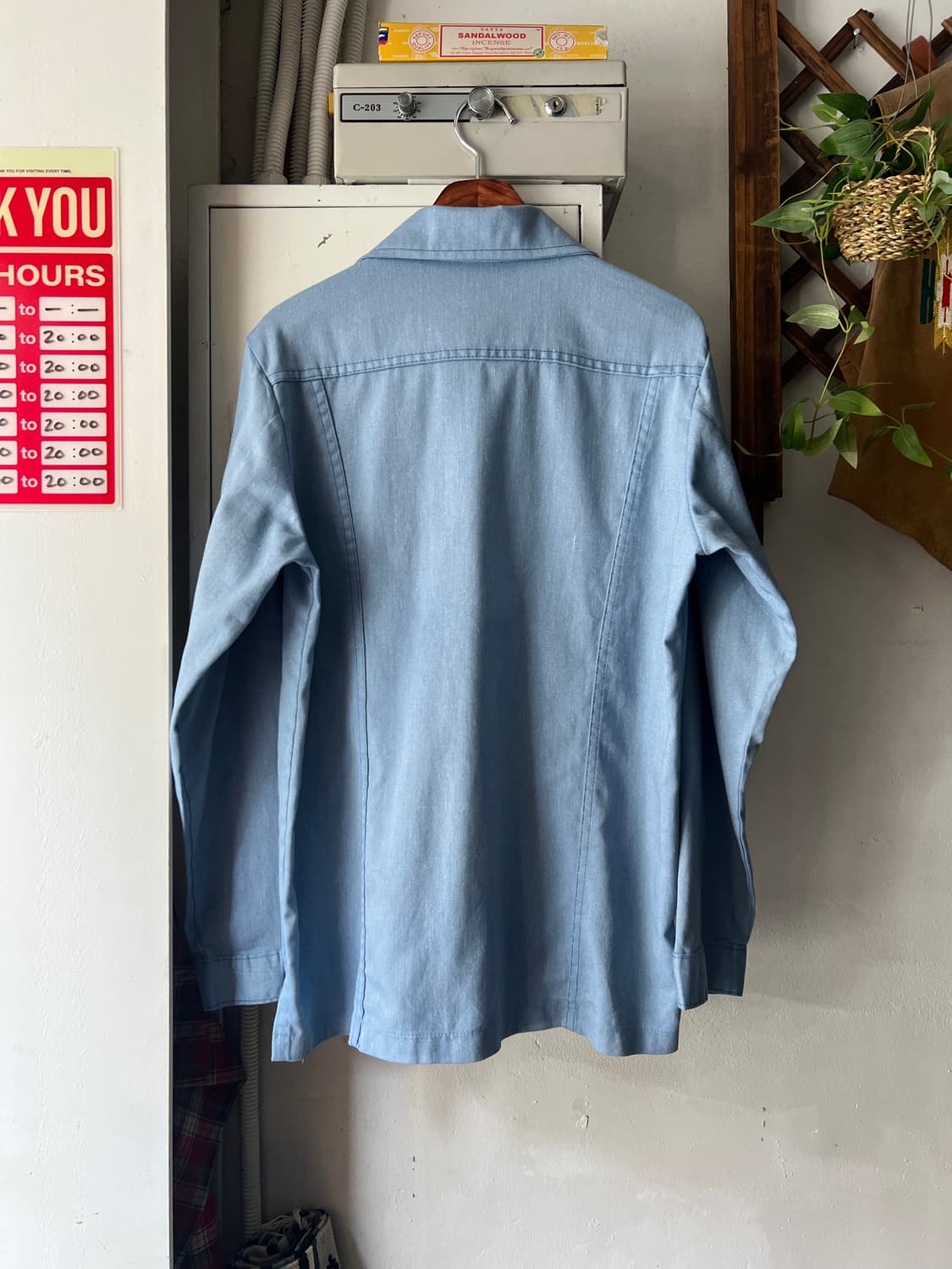 [M]70's Sears USA 시어스 웨스턴 데님 셔츠 상품이미지7