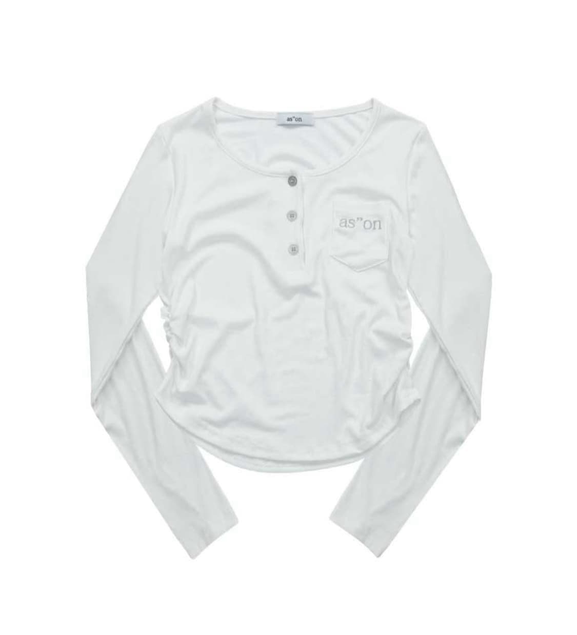 애즈온 포키 포켓티 화이트 상품이미지1