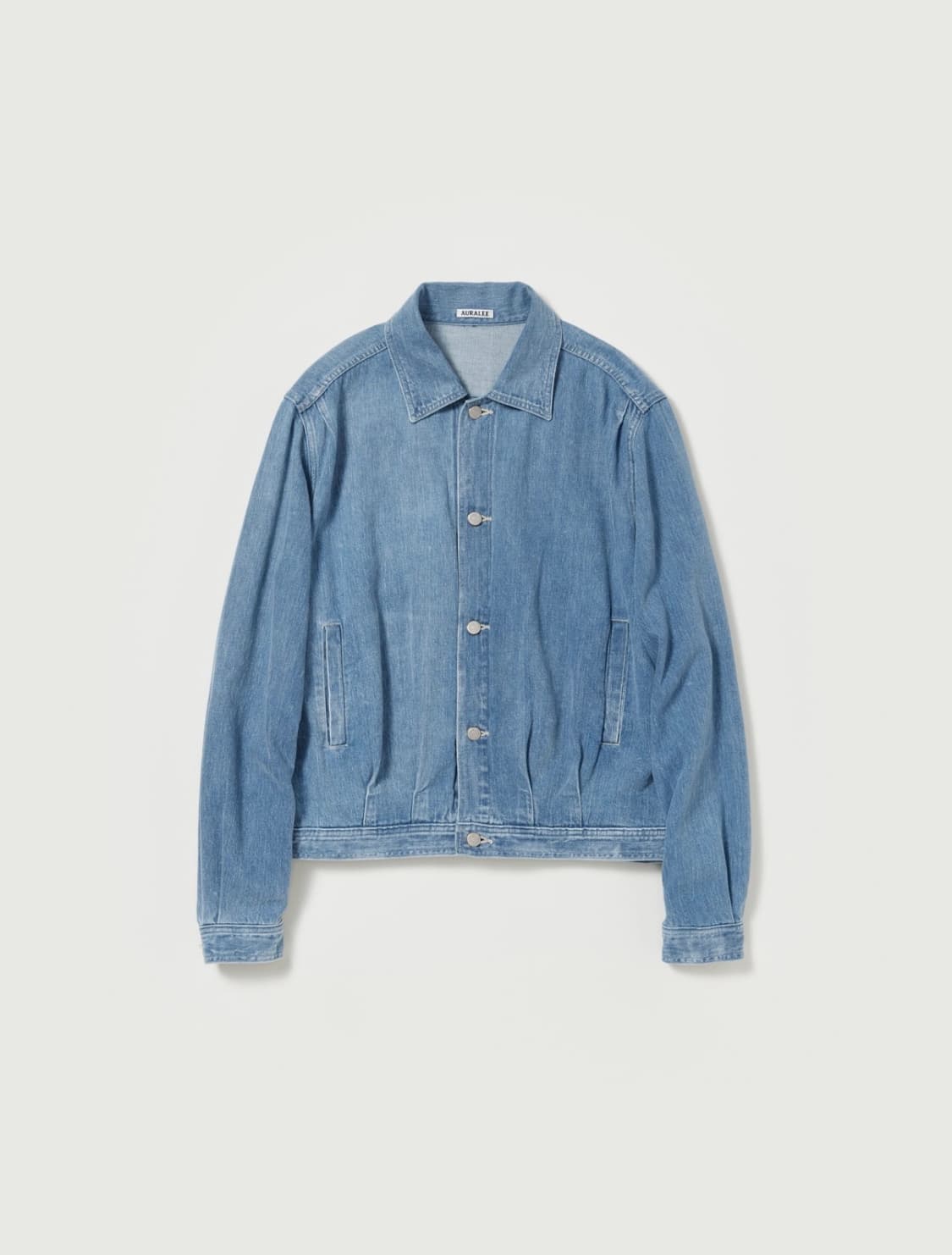 오라리 세비지 페이디드 라이트 데님 블루종 5사이즈 상품이미지1