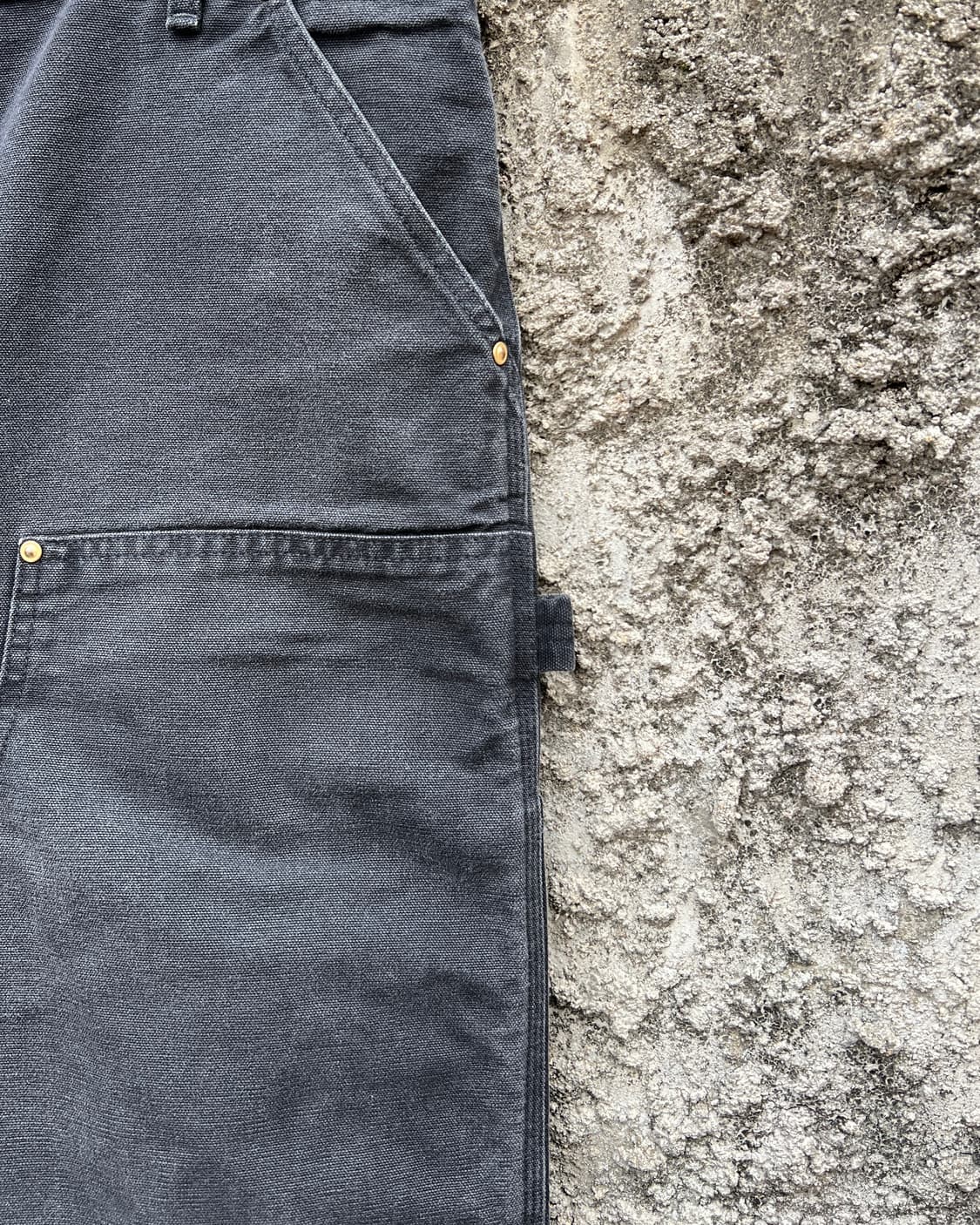 [40] 90s 미국제 칼하트 블랙 더블니 B01 BLK 상품이미지3