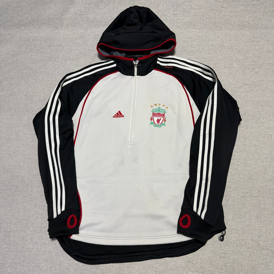 아디다스 리버풀 후드 트레이닝 집업 상품이미지1