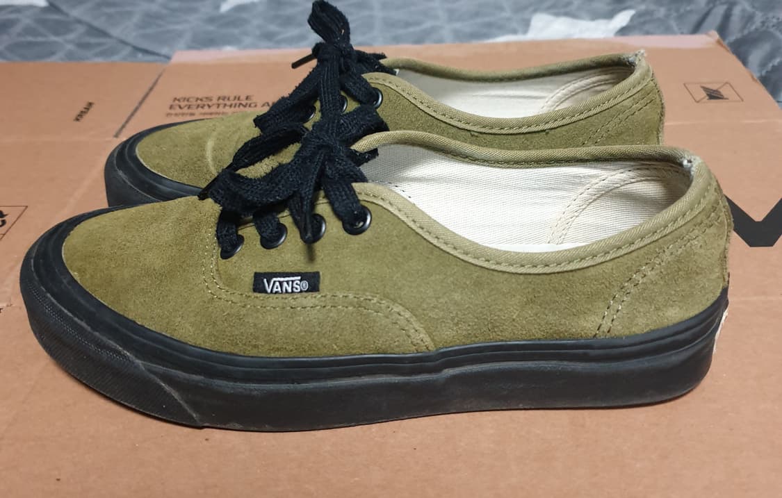 (희귀매물) 반스 어센틱44 DX 올리브 블랙 스니커즈 (220) 상품이미지2