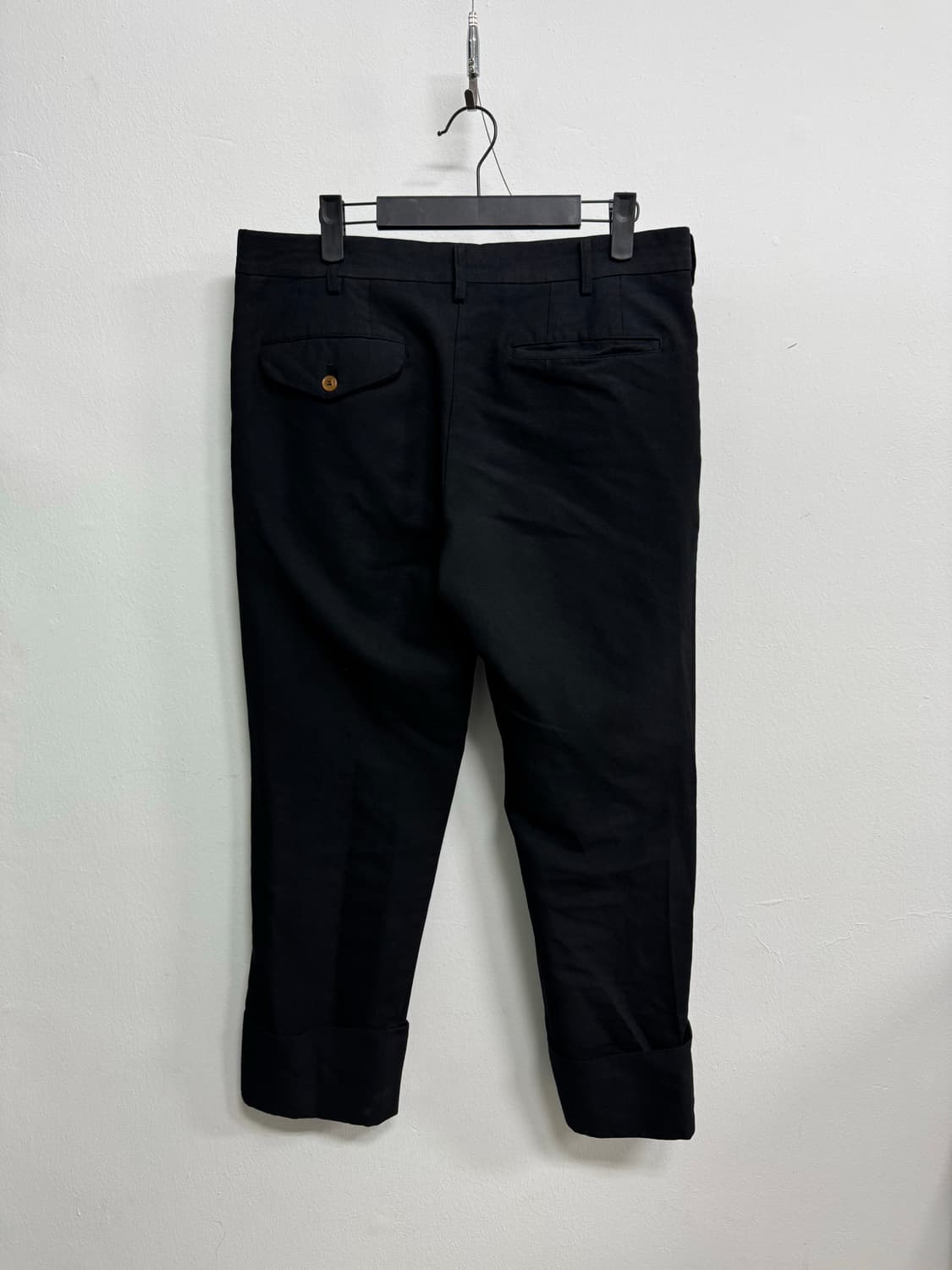 꼼데가르송 옴므플러스 축융 폴리 턴업 팬츠 S 상품이미지2