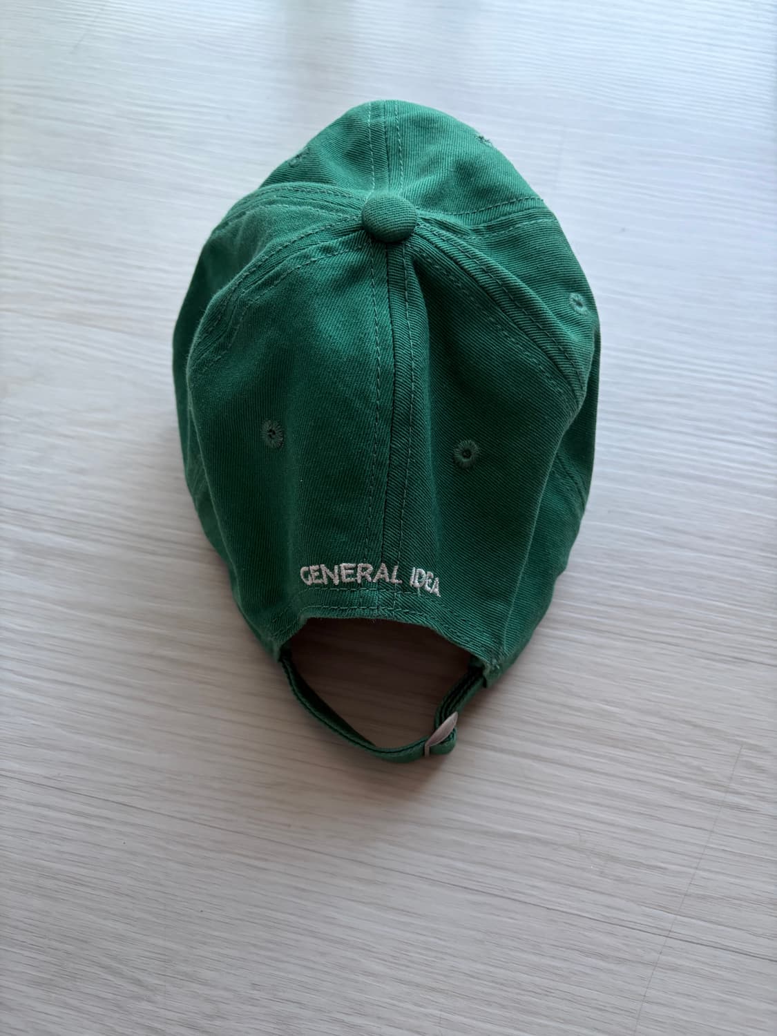 제너럴아이디어 뉴 지니아 볼캡 - 그린 상품이미지2