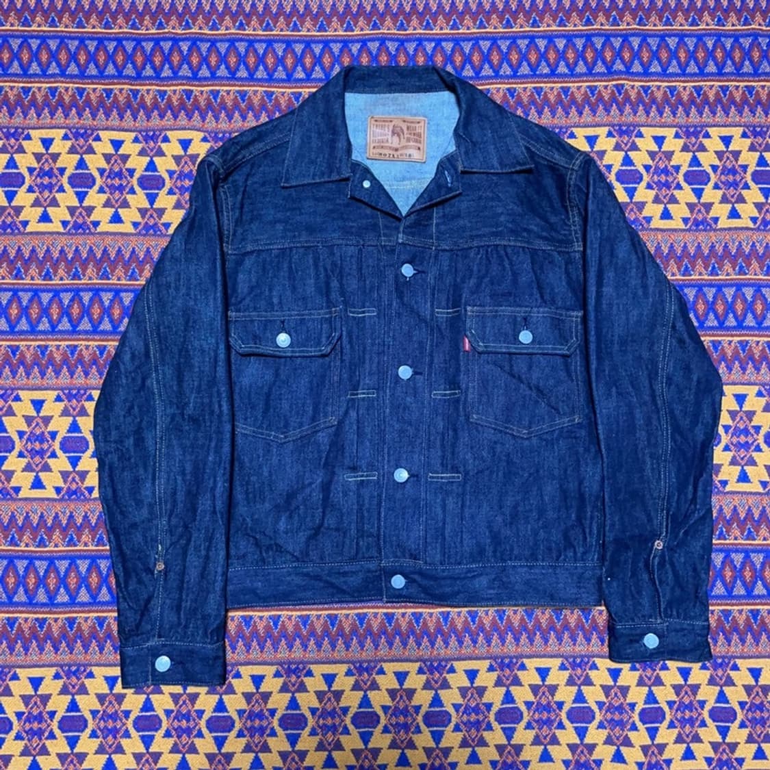 [100] 브론슨 807XX 데님 트러커 청자켓 상품이미지1