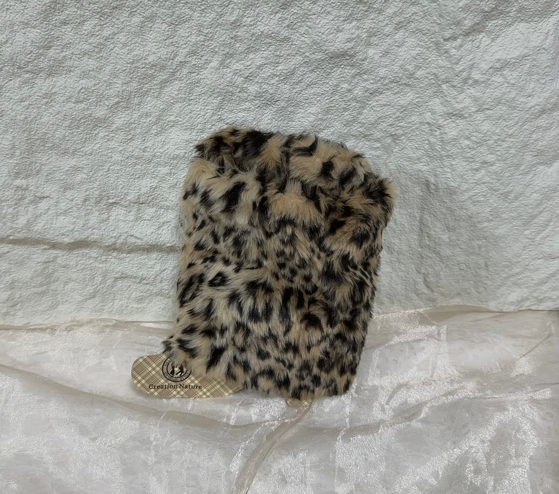 빈티지 레오파드  퍼 발토시 레그워머 상품이미지1