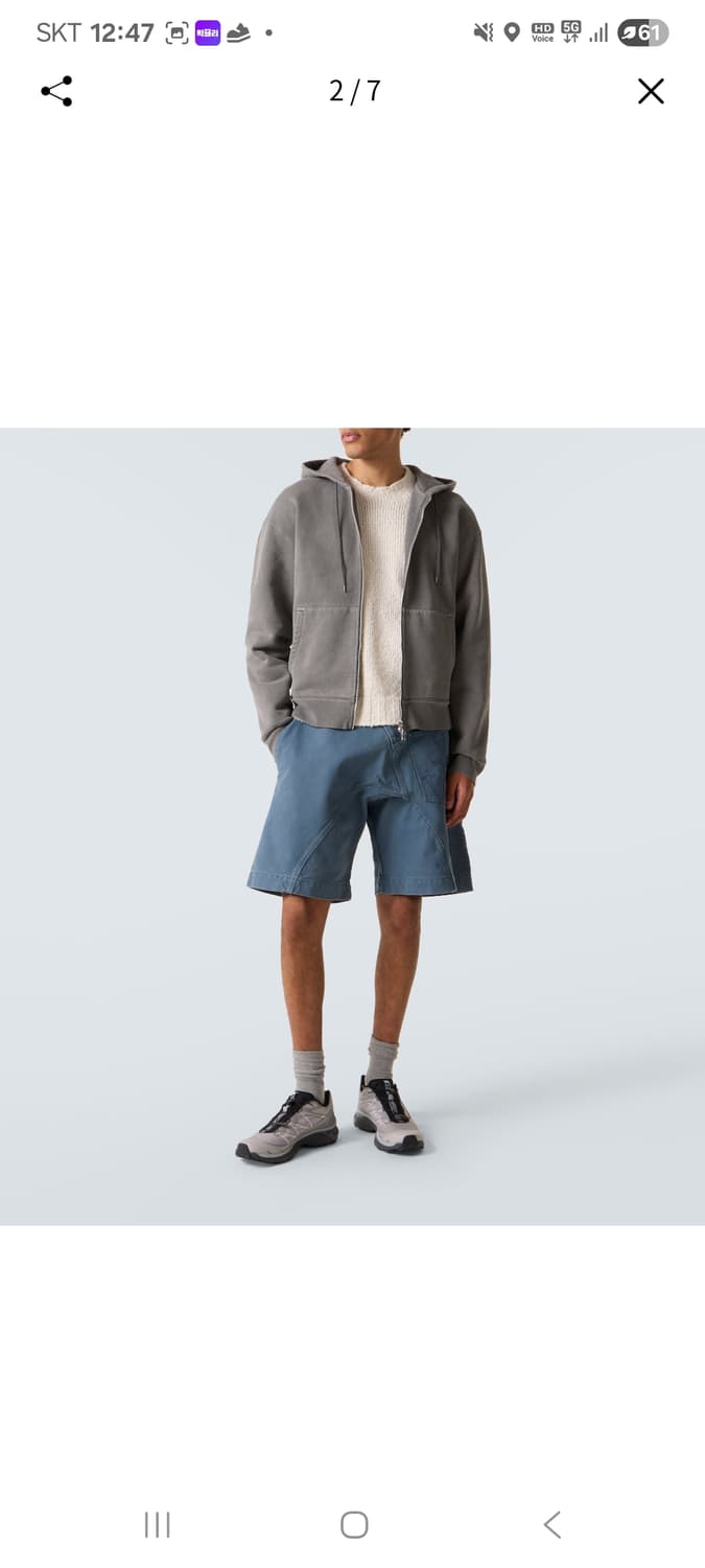 살로몬 XT-6 쉐도우 굴 그레이 바이올렛
270 새상품 상품이미지3